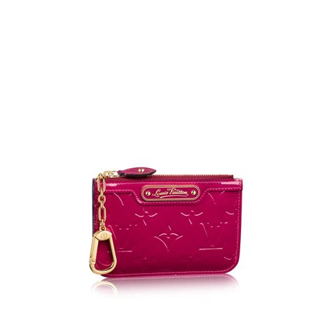 louis vuitton key pouch pink|Louis Vuitton key pouch monogram.